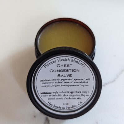 Chest congestion salve