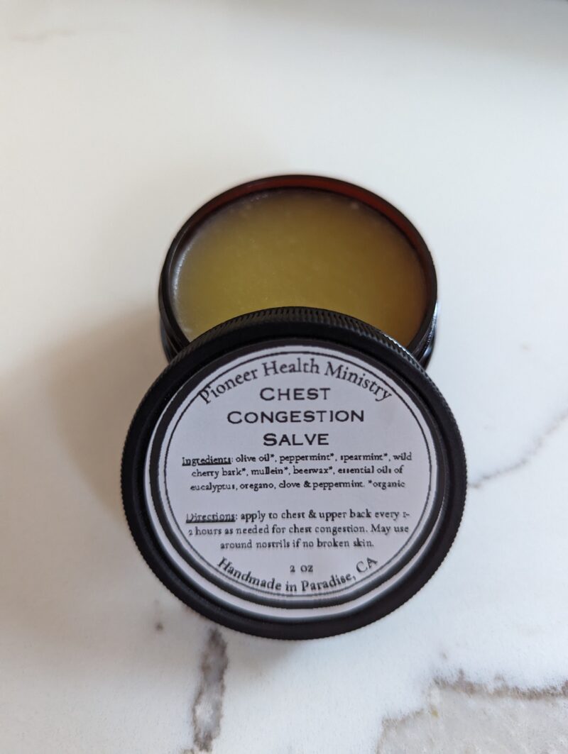 Chest congestion salve