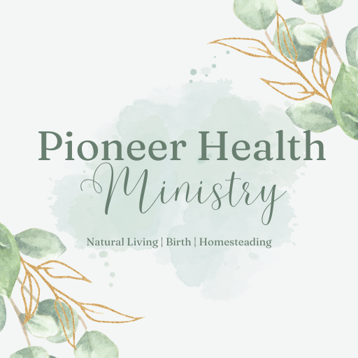 pioneer health ministry logo with green leaves
