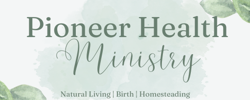 pioneer health ministry logo with green leaves