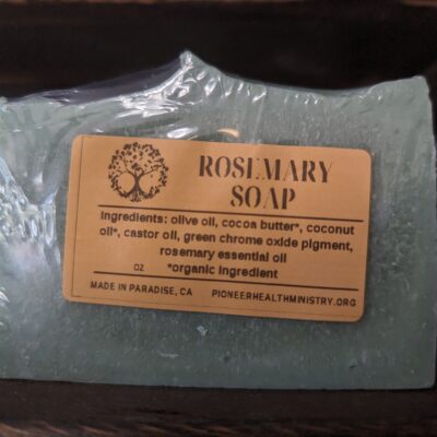 rosemary handmade soap