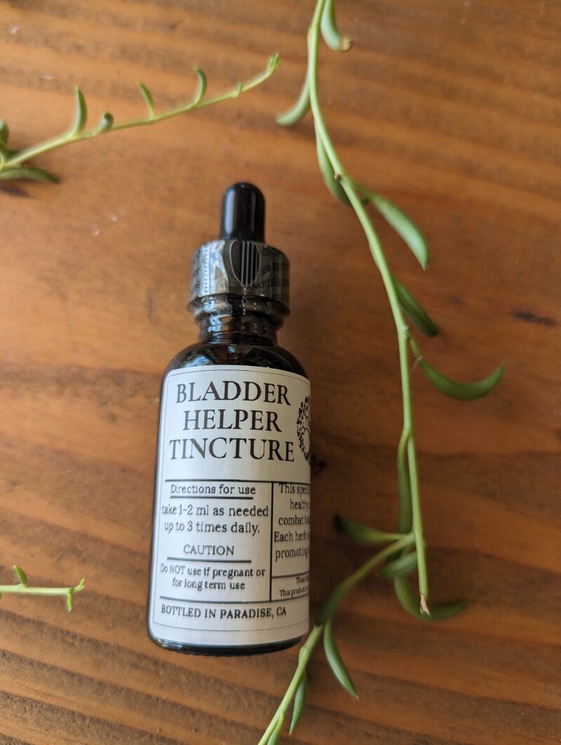 bladder helper tincture