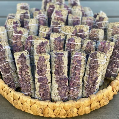 sage stick with lavender