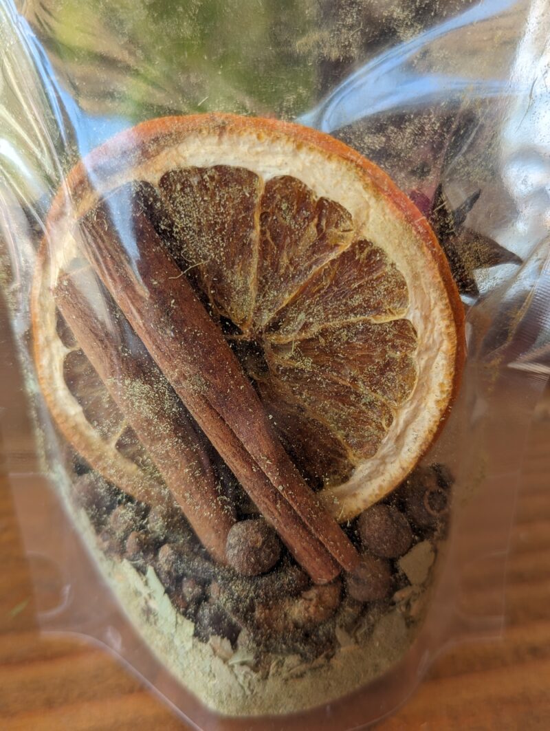 Natural potpourri fall spice