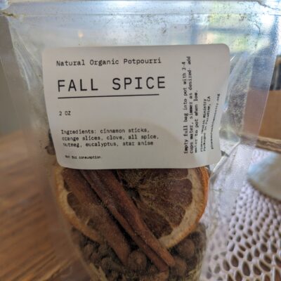 Natural potpourri fall spice