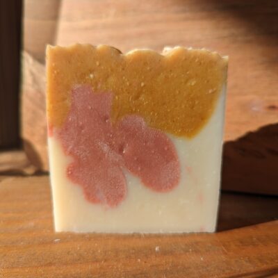 golden peppermint soap